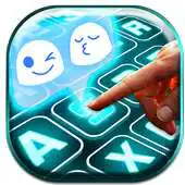 Free play online Emoji Neon Keyboard Themes APK