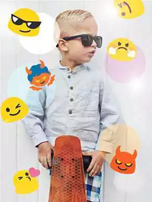 Play Emoji - Photo Grid Plugin