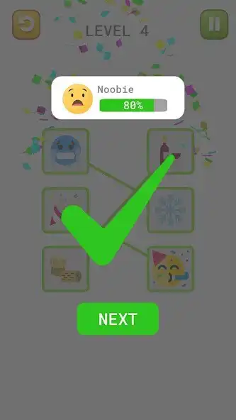 Play Emoji Puzzle Fun Matching Game as an online game Emoji Puzzle Fun Matching Game with UptoPlay