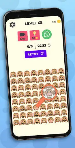Play Emoji Puzzle Game as an online game Emoji Puzzle Game with UptoPlay