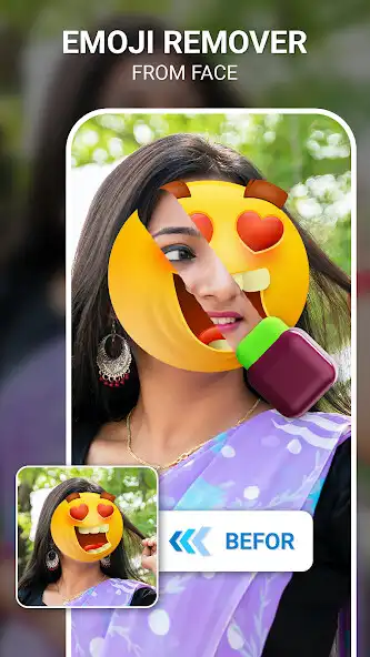 Play Emoji Remover : Photo Editor as an online game Emoji Remover : Photo Editor with UptoPlay