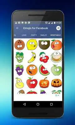 Play Emojis for facebook