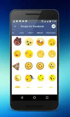 Play Emojis for facebook