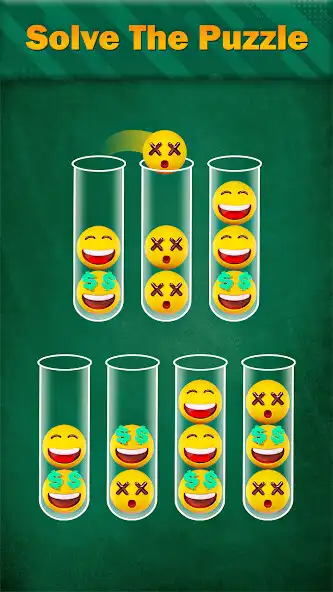 Play Emoji Sort: Emoji Match Puzzle  and enjoy Emoji Sort: Emoji Match Puzzle with UptoPlay