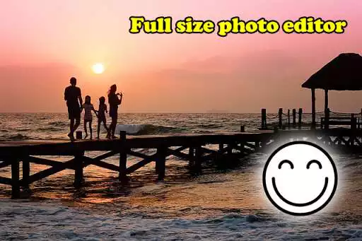 Play Emoji Sticker Photo Maker as an online game Emoji Sticker Photo Maker with UptoPlay