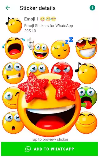 Play Emoji Stickers for WhatsApp  and enjoy Emoji Stickers for WhatsApp with UptoPlay