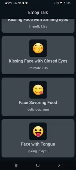 Play EmojiTalk as an online game EmojiTalk with UptoPlay