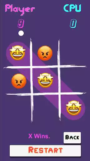 Play Emoji Tic Tac Toe  and enjoy Emoji Tic Tac Toe with UptoPlay