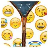 Free play online Emoji Twemoji Zipper Lock Pro APK