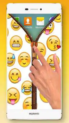 Play Emoji Twemoji Zipper Lock Pro