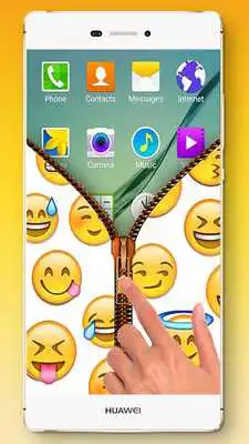 Play Emoji Twemoji Zipper Lock Pro