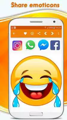 Play Emojiwa: Emoticons, emoji stickers for whatsapp