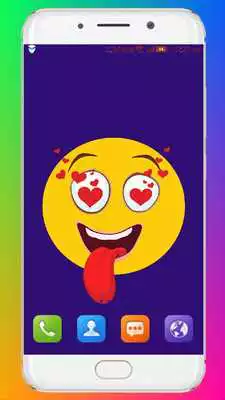Play emoji wallpaper