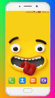 Play emoji wallpaper