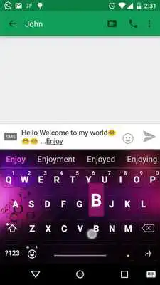 Play Emoji wine Keyboard