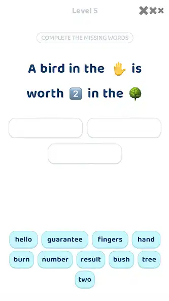 Play Emoji Wordz as an online game Emoji Wordz with UptoPlay