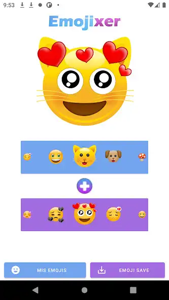 Play Emojixer stickers emojimix as an online game Emojixer stickers emojimix with UptoPlay