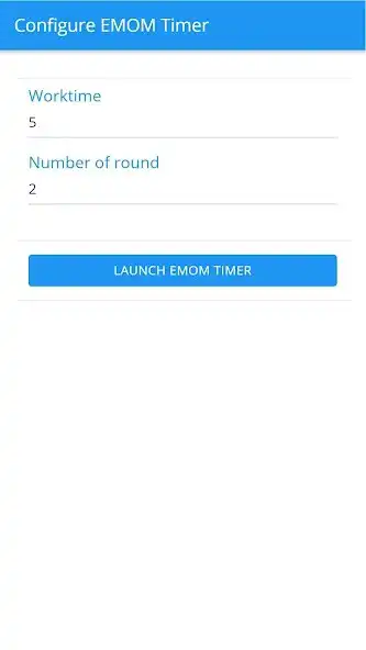 Play EMOM Timer - Coach Me App as an online game EMOM Timer - Coach Me App with UptoPlay