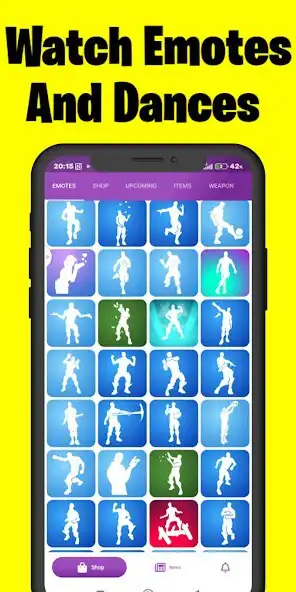Play Emotes Viewer -FRTNiTE TRACKER  and enjoy Emotes Viewer -FRTNiTE TRACKER with UptoPlay