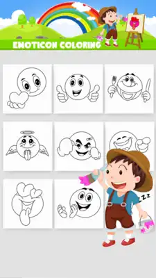 Play Emoticon Coloring