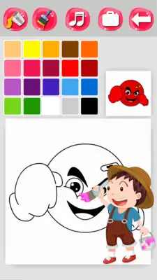 Play Emoticon Coloring