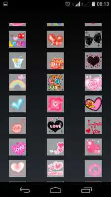 Play emoticons love plus