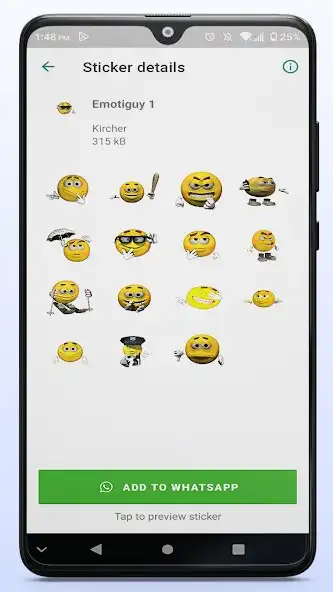 Play Emotiguy WASticker  and enjoy Emotiguy WASticker with UptoPlay
