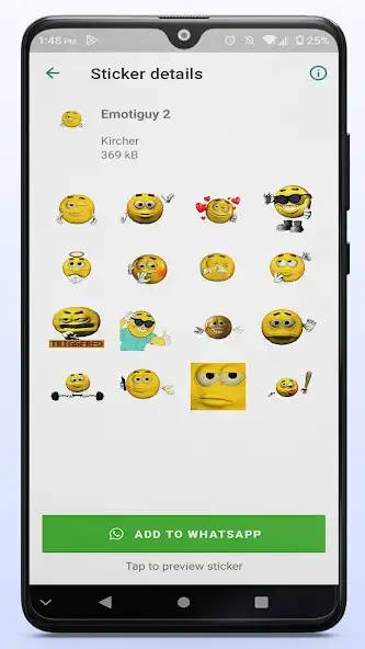 Play Emotiguy WASticker as an online game Emotiguy WASticker with UptoPlay