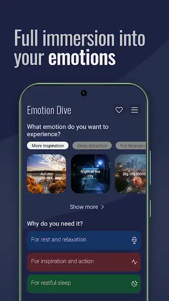 Play Emotion Dive - Swipe and Relax as an online game Emotion Dive - Swipe and Relax with UptoPlay
