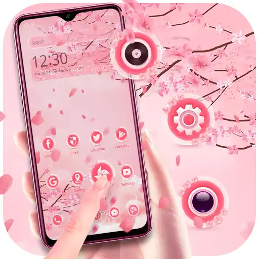 Play Emotion theme beautiful pink flower APK Play Emotion theme beautiful pink flower APK