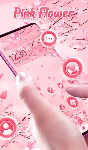 Play Emotion theme beautiful pink flower  and enjoy Emotion theme beautiful pink flower with UptoPlay