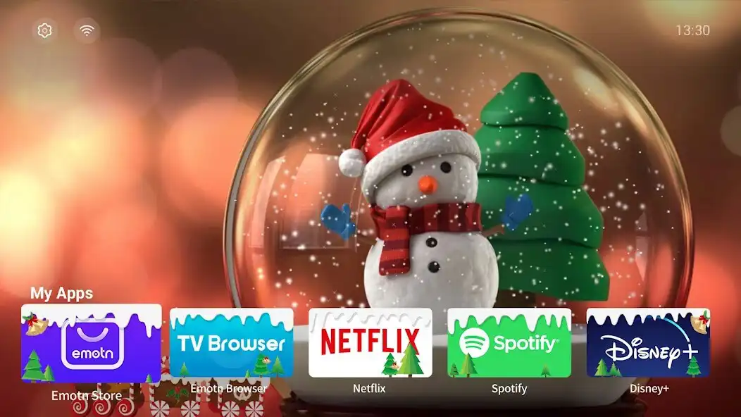 Play Emotn UI - Android TV launcher  and enjoy Emotn UI - Android TV launcher with UptoPlay