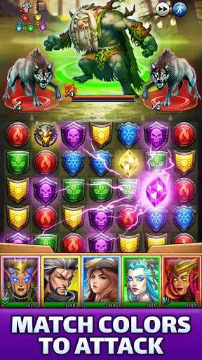 Play Empires  Puzzles: Match-3 RPG  and enjoy Empires  Puzzles: Match-3 RPG with UptoPlay