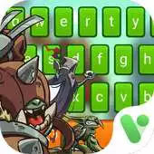 Free play online Empire Warriors TD ViVi Emoji Keyboard Theme APK