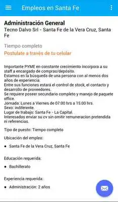 Play Empleos en Santa Fe, Argentina