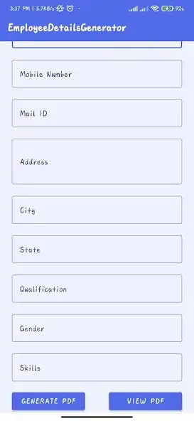 Play Employee Details Generator as an online game Employee Details Generator with UptoPlay