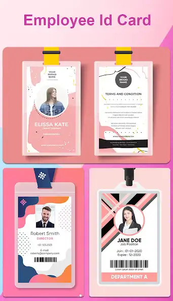 Play Employee ID Card Maker as an online game Employee ID Card Maker with UptoPlay
