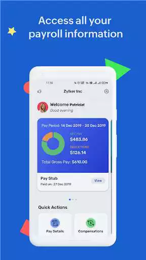 Play Employee Portal - Zoho Payroll  and enjoy Employee Portal - Zoho Payroll with UptoPlay