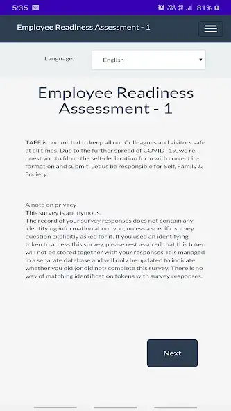 Play Employee Readiness Assessment  as an online game Employee Readiness Assessment  with UptoPlay
