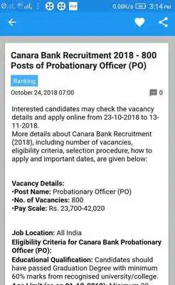 Play Employment News - Latest Govt Jobs Notifications