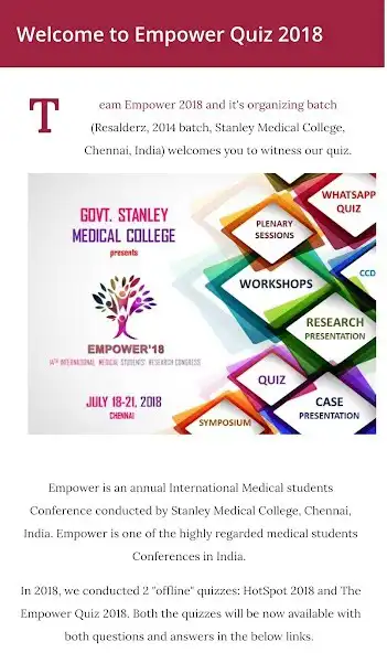 Play Empower Quiz 2018 - Medical Qu and enjoy Empower Quiz 2018 - Medical Qu with UptoPlay Play Empower Quiz 2018 - Medical Qu and enjoy Empower Quiz 2018 - Medical Qu with UptoPlay