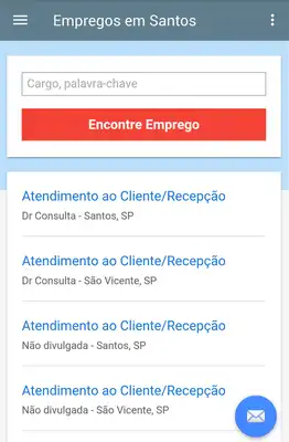 Play Empregos em Santos, Brasil