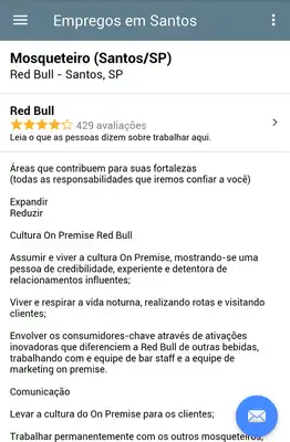 Play Empregos em Santos, Brasil