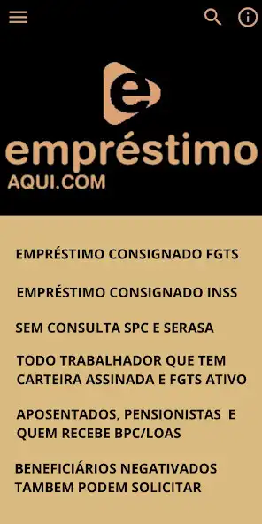 Play emprestimoqui.com: Empréstimo.  and enjoy emprestimoqui.com: Empréstimo. with UptoPlay