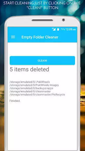 Play Empty Folder Cleaner as an online game Empty Folder Cleaner with UptoPlay
