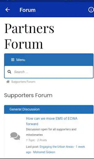 Play EMS of ECWA  and enjoy EMS of ECWA with UptoPlay