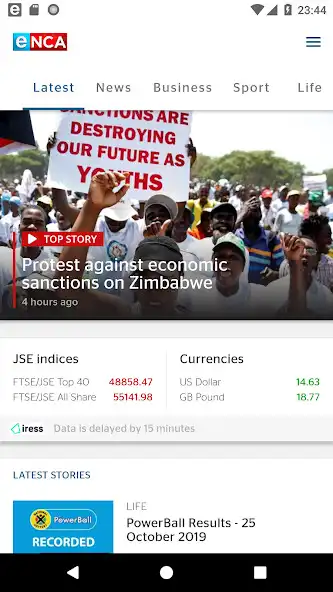 Play eNCA News as an online game eNCA News with UptoPlay