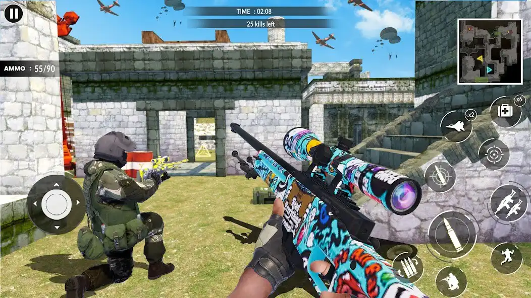 Play Encounter Strike: CS Gun Games as an online game Encounter Strike: CS Gun Games with UptoPlay
