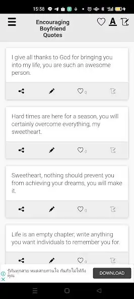 Play Encouraging Words for Boyfriend  and enjoy Encouraging Words for Boyfriend with UptoPlay