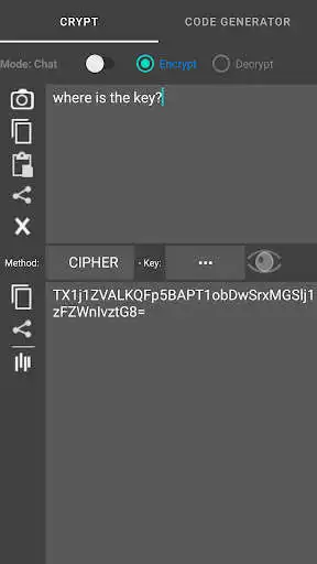 Play Encrypt Decrypt Text - Scan QR as an online game Encrypt Decrypt Text - Scan QR with UptoPlay
